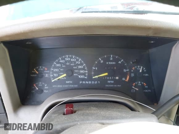 ✅ 1996 Chevrolet Blazer • VIN: 1GNDT13W0T2126213 • Лот: 43607689. Опубликован ранее на IAAI с пробегом 278 071 миль. Бесплатный доступ к архиву аукционных продаж из США и подробный отчёт об истории автомобиля на DreamBid. Изображение 7.