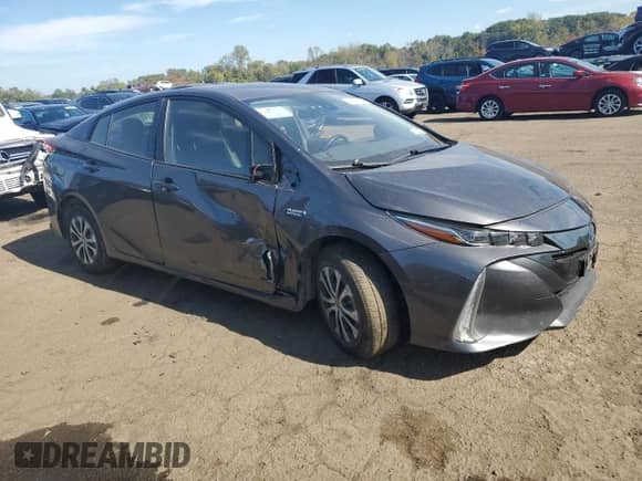 2022 Toyota Prius LE с VIN JTDKAMFP8N3228240, выставлен на аукционе Copart как лот 84977275 с пробегом Не указан миль и Списание • Salvage title. История ставок и продаж доступна на DreamBid. Изображение 4.