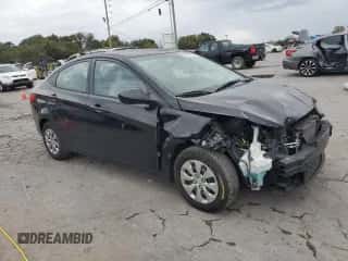 2017 Hyundai Accent SE with VIN KMHCT4AE3HU382997, listed as a Copart auction lot 85365925 with 93,447 mi miles and Salvage title. Bid and sale history available at DreamBid. Image 4.