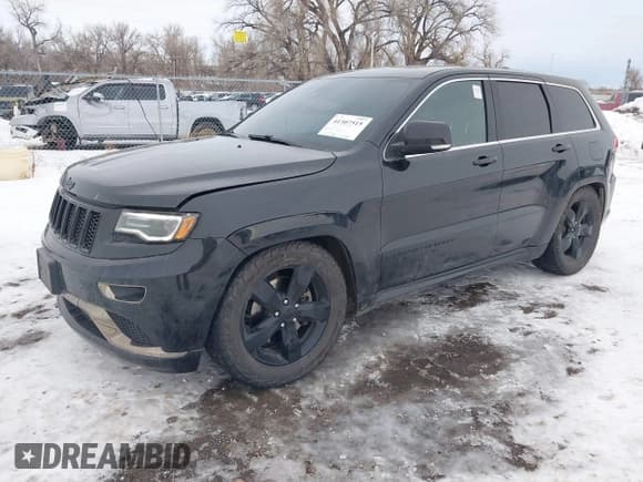 ✅ 2016 Jeep Grand Cherokee Overland • VIN: 1C4RJFCM5GC474718 • Лот: 41307515. Опубликован ранее на IAAI с пробегом 153 246 миль. Бесплатный доступ к архиву аукционных продаж из США и подробный отчёт об истории автомобиля на DreamBid. Изображение 2.