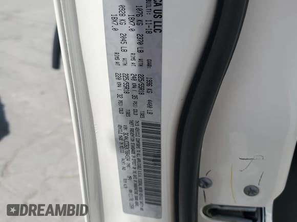 ✅ 2019 Jeep Compass Limited • VIN: 3C4NJCCB2KT664534 • Lot: 59748935. Listed on Copart with 68,433 mi. Free auction sales archive from the USA and detailed vehicle history report at DreamBid. Image 13.