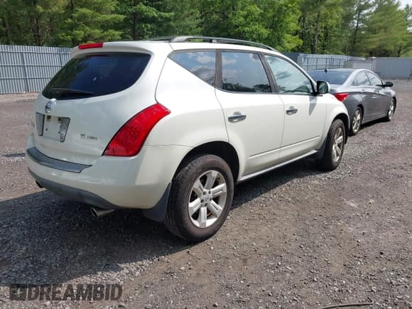 ✅ 2006 Nissan Murano SL • VIN: JN8AZ08W06W546665 • Lot: 42417325. Listed on IAAI with 83,832 mi. Free auction sales archive from the USA and detailed vehicle history report at DreamBid. Image 4.