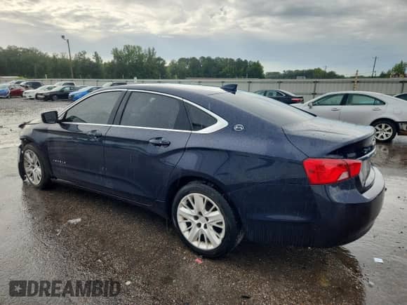 2018 Chevrolet Impala LS with VIN 2G11X5SAXJ9137563, listed as a Copart auction lot 65419975 with 65,245 mi miles and Salvage title. Bid and sale history available at DreamBid. Image 2.