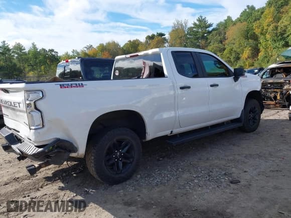 ✅ 2020 Chevrolet Silverado 1500 Custom Trail Boss • VIN: 1GCRYCEF2LZ237152 • Lot: 40449201. Listed on IAAI with 117,848 mi. Free auction sales archive from the USA and detailed vehicle history report at DreamBid. Image 4.