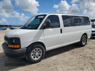 2014 Chevrolet Express Passenger LS с VIN 1GNSGBF44E1147795, выставлен на аукционе Copart как лот 90305755 с пробегом 124 358 миль миль и Чистый • Clean title. История ставок и продаж доступна на DreamBid. Изображение 1.