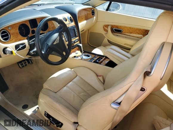 ✅ 2008 Bentley Continental GT • VIN: SCBDR33WX8C057439 • Lot: 91573535. Listed on Copart with 21,126 mi. Free auction sales archive from the USA and detailed vehicle history report at DreamBid. Image 8.