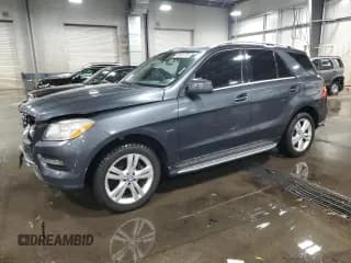 ✅ 2012 Mercedes-Benz M 350 • VIN: 4JGDA5HB8CA065092 • Lot: 90644735. Listed on Copart with 182,517 mi. Free auction sales archive from the USA and detailed vehicle history report at DreamBid. Image 1.