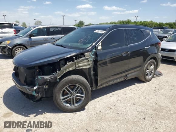 ✅ 2017 Hyundai Santa Fe 2.4L • VIN: 5NMZUDLB5HH014147 • Лот: 57325584. Опубликован ранее на Copart с пробегом 88 945 миль. Бесплатный доступ к архиву аукционных продаж из США и подробный отчёт об истории автомобиля на DreamBid. Изображение 1.