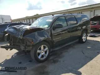 2014 Chevrolet Suburban LT z VIN 1GNSKJE73ER193012, wystawiony jako Copart lot #64617935 z przebiegiem 208 256 mil mil oraz Szkoda całkowita • Salvage title. Historia ofert i sprzedaży dostępna na DreamBid. Obrazek 1.