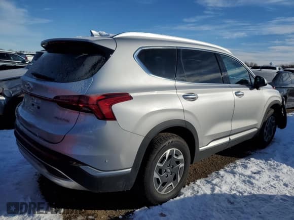 ✅ 2021 Hyundai Santa Fe Blue • VIN: KM8S2DA11MU010516 • Лот: 86045684. Опубликован ранее на Copart с пробегом 39 647 миль. Бесплатный доступ к архиву аукционных продаж из США и подробный отчёт об истории автомобиля на DreamBid. Изображение 3.