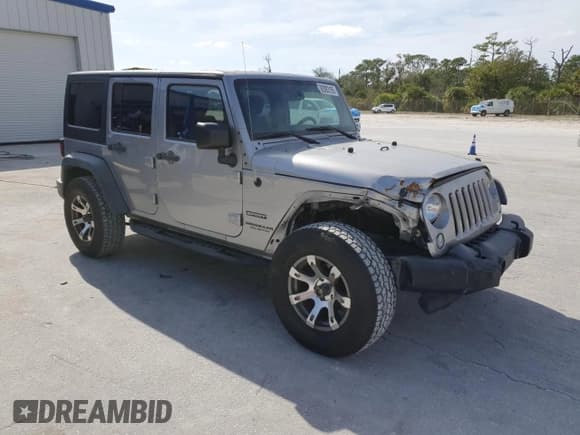 ✅ 2015 Jeep Wrangler Unlimited Sport • VIN: 1C4BJWDG9FL676924 • Lot: 92093105. Listed on Copart with 113,574 mi. Free auction sales archive from the USA and detailed vehicle history report at DreamBid. Image 4.