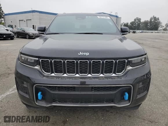 ✅ 2023 Jeep Grand Cherokee Overland • VIN: 1C4RJYD65PC634155 • Лот: 59757495. Опубликован ранее на Copart с пробегом 22 996 миль. Бесплатный доступ к архиву аукционных продаж из США и подробный отчёт об истории автомобиля на DreamBid. Изображение 5.