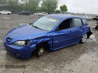 ✅ 2007 Mazda 3 S Sport • VIN: JM1BK143371744838 • Lot: 57599035. Wystawiony na Copart z przebiegiem 94 827 mil. Bezpłatny archiwum sprzedaży aukcyjnych z USA i szczegółowy raport historii pojazdu na DreamBid. Zdjęcie 1.