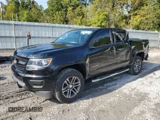 2020 Chevrolet Colorado 2WD Work Truck with VIN 1GCGSBEN9L1250411, listed as a Copart auction lot 83841335 with 114,807 mi miles and Salvage title. Bid and sale history available at DreamBid. Image 1.