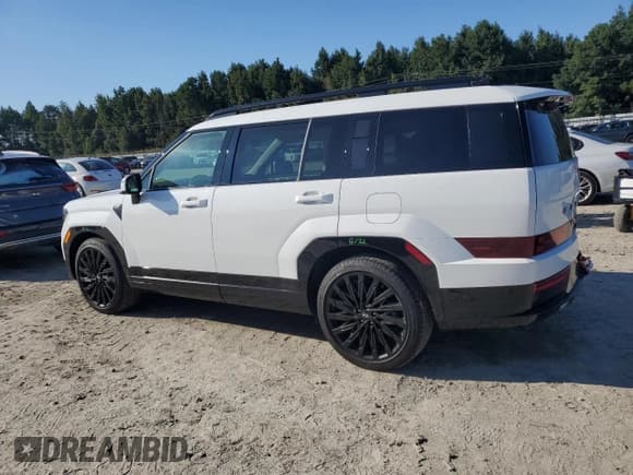 ✅ 2025 Hyundai Santa Fe Calligraphy • VIN: 5NMP54GL3SH087094 • Lot: 80396755. Listed on Copart with 4,828 mi. Free auction sales archive from the USA and detailed vehicle history report at DreamBid. Image 2.