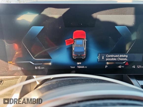 ✅ 2024 BMW i5 eDrive40 • VIN: WBY33FK05RCR49669 • Lot: 92306995. Listed on Copart with 16,444 mi. Free auction sales archive from the USA and detailed vehicle history report at DreamBid. Image 9.