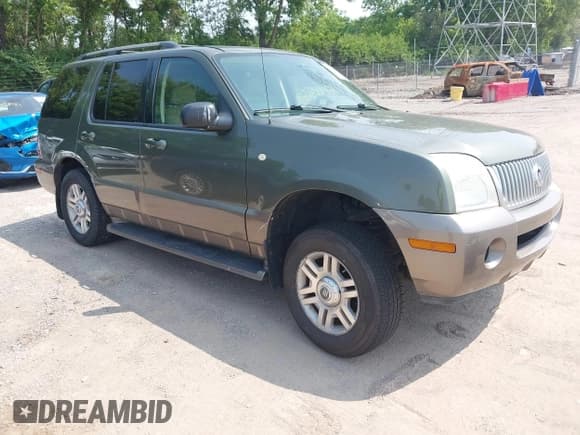 ✅ 2004 Mercury Mountaineer • VIN: 4M2ZU86E44ZJ51190 • Лот: 42469657. Опубликован ранее на IAAI с пробегом 128 784 миль. Бесплатный доступ к архиву аукционных продаж из США и подробный отчёт об истории автомобиля на DreamBid. Изображение 1.