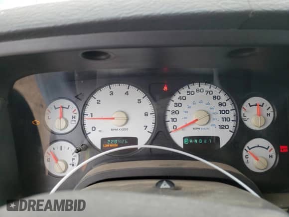 2002 Dodge 1500 with VIN 3D7HU18Z82G124571, listed as a Copart auction lot 65449724 with 228,926 mi miles and Salvage title. Bid and sale history available at DreamBid. Image 9.