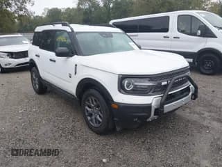 ✅ 2025 Ford Bronco Sport Big Bend • VIN: 3FMCR9BN7SRE15282 • Lot: 43348967. Listed on IAAI with 6,982 mi. Free auction sales archive from the USA and detailed vehicle history report at DreamBid. Image 1.
