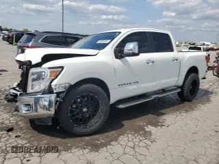 ✅ 2019 Nissan Titan SV • VIN: 1N6AA1E65KN525725 • Лот: 80200545. Опубликован ранее на Copart с пробегом 117 520 миль. Бесплатный доступ к архиву аукционных продаж из США и подробный отчёт об истории автомобиля на DreamBid. Изображение 1.
