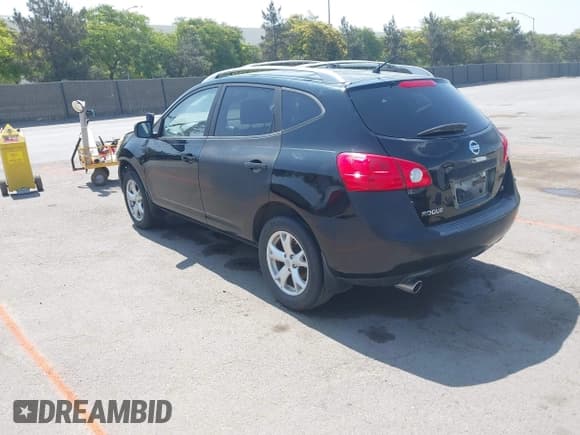 ✅ 2008 Nissan Rogue SL • VIN: JN8AS58T28W302168 • Lot: 42599408. Listed on IAAI with 222,672 mi. Free auction sales archive from the USA and detailed vehicle history report at DreamBid. Image 3.