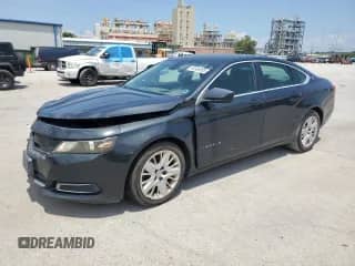 2014 Chevrolet Impala LS with VIN 2G11X5SLXE9264563, listed as a Copart auction lot 66906805 with 151,302 mi miles and Salvage title. Bid and sale history available at DreamBid. Image 1.