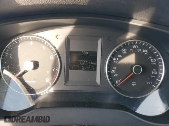 ✅ 2013 Volkswagen Jetta SE • VIN: 3VWDX7AJXDM373351 • Lot: 64972675. Listed on Copart with 172,344 mi. Free auction sales archive from the USA and detailed vehicle history report at DreamBid. Image 9.