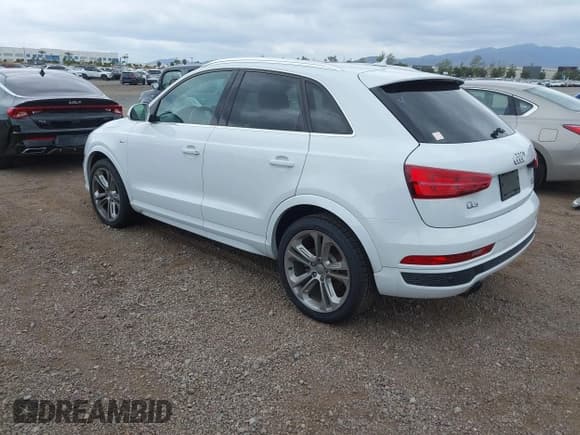 ✅ 2017 Audi Q3 Prestige • VIN: WA1GCCFS6HR001364 • Lot: 42120140. Listed on IAAI with 99,170 mi. Free auction sales archive from the USA and detailed vehicle history report at DreamBid. Image 3.