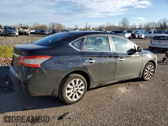 ✅ 2013 Nissan Sentra • VIN: 3N1AB7AC3DL659625 • Lot: 88105005. Listed on Copart with 166,912 mi. Free auction sales archive from the USA and detailed vehicle history report at DreamBid. Image 3.