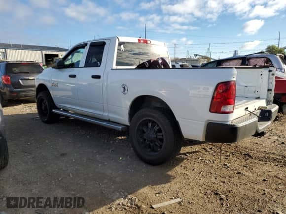 2015 Ram 1500 Express with VIN 1C6RR7FG5FS708131, listed as a Copart auction lot 75987964 with 107,635 mi miles and Clean title. Bid and sale history available at DreamBid. Image 2.