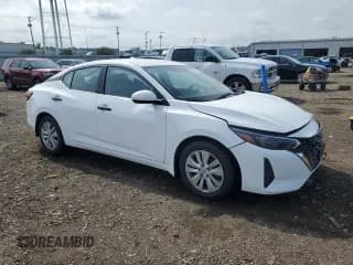 ✅ 2025 Nissan Sentra S • VIN: 3N1AB8BV2SY347461 • Лот: 81236635. Опубликован ранее на Copart с пробегом 1 511 миль. Бесплатный доступ к архиву аукционных продаж из США и подробный отчёт об истории автомобиля на DreamBid. Изображение 4.