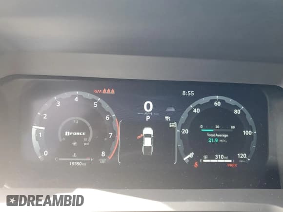 ✅ 2024 Toyota Tacoma SR5 • VIN: 3TYKB5FN8RT005755 • Lot: 59234085. Listed on Copart with 19,350 mi. Free auction sales archive from the USA and detailed vehicle history report at DreamBid. Image 9.