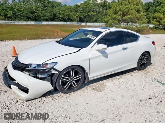 ✅ 2016 Honda Accord EX-L • VIN: 1HGCT2B89GA007991 • Lot: 84660855. Listed on Copart with 95,389 mi. Free auction sales archive from the USA and detailed vehicle history report at DreamBid. Image 1.