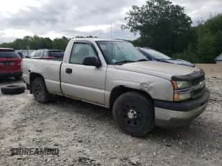 2005 Chevrolet Silverado 1500 Work Truck z VIN 1GCEC14X55Z142602, wystawiony jako Copart lot #65685494 z przebiegiem 103 299 mil mil oraz Czysty tytuł • Clean title. Historia ofert i sprzedaży dostępna na DreamBid. Obrazek 4.