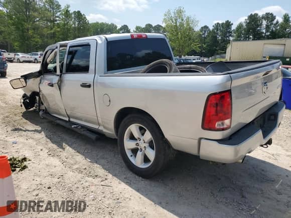 2014 Ram 1500 Tradesman with VIN 1C6RR7KT4ES151651, listed as a Copart auction lot 60472715 with Not provided miles and Salvage title. Bid and sale history available at DreamBid. Image 2.