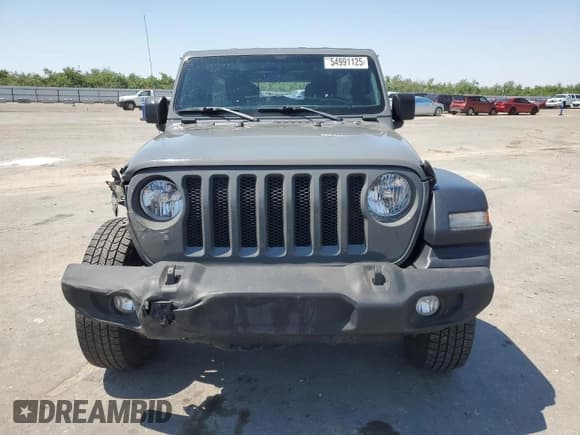 ✅ 2021 Jeep Wrangler Unlimited Sport S • VIN: 1C4HJXDN7MW527762 • Lot: 54991125. Listed on Copart with 83,382 mi. Free auction sales archive from the USA and detailed vehicle history report at DreamBid. Image 5.
