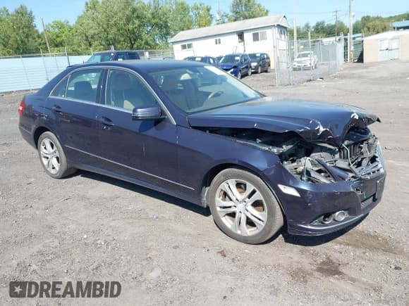 ✅ 2010 Mercedes-Benz E 350 Luxury • VIN: WDDHF8HB9AA245743 • Lot: 42970254. Listed on IAAI with 182,056 mi. Free auction sales archive from the USA and detailed vehicle history report at DreamBid. Image 1.