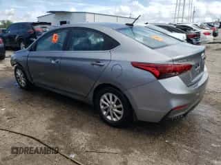 2022 Hyundai Accent SEL z VIN 3KPC24A65NE156339, wystawiony jako Copart lot #61347464 z przebiegiem Nie podano mil oraz Szkoda całkowita • Salvage title. Historia ofert i sprzedaży dostępna na DreamBid. Obrazek 2.