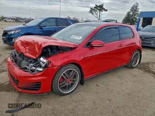 ✅ 2015 Volkswagen Golf GTI S • VIN: 3VWTT7AU1FM028052 • Лот: 93919725. Опубликован ранее на Copart с пробегом 104 490 миль. Бесплатный доступ к архиву аукционных продаж из США и подробный отчёт об истории автомобиля на DreamBid. Изображение 1.