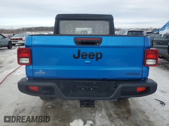 ✅ 2020 Jeep Gladiator Sport S • VIN: 1C6HJTAG9LL159106 • Лот: 88662485. Опубликован ранее на Copart с пробегом 46 666 миль. Бесплатный доступ к архиву аукционных продаж из США и подробный отчёт об истории автомобиля на DreamBid. Изображение 6.