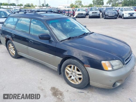 ✅ 2000 Subaru Legacy Outback Limited • VIN: 4S3BH686XY7623674 • Lot: 42936221. Wystawiony na IAAI z przebiegiem 322 483 mil. Bezpłatny archiwum sprzedaży aukcyjnych z USA i szczegółowy raport historii pojazdu na DreamBid. Zdjęcie 1.