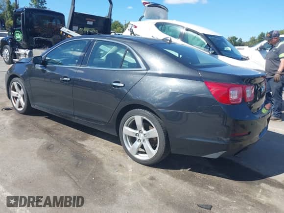 2013 Chevrolet Malibu LTZ with VIN 1G11J5SX8DF181563, listed as a IAAI auction lot 43352896 with 108,348 mi miles and . Bid and sale history available at DreamBid. Image 3.