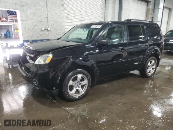 ✅ 2013 Honda Pilot EX-L • VIN: 5FNYF4H58DB019931 • Lot: 85209255. Listed on Copart with 187,419 mi. Free auction sales archive from the USA and detailed vehicle history report at DreamBid. Image 1.