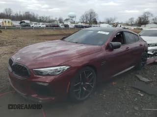 ✅ 2021 BMW M8 • VIN: WBSGV0C03MCF60039 • Lot: 39737763. Wystawiony na Copart z przebiegiem Nie podano. Bezpłatny archiwum sprzedaży aukcyjnych z USA i szczegółowy raport historii pojazdu na DreamBid. Zdjęcie 1.