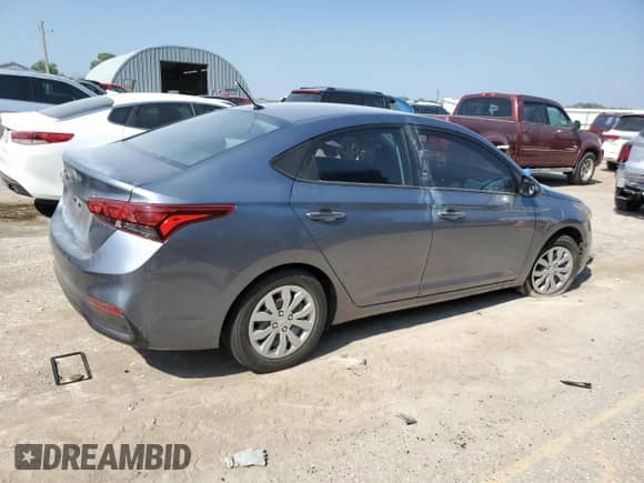 2020 Hyundai Accent SE с VIN 3KPC24A60LE114917, выставлен на аукционе Copart как лот 68040955 с пробегом 126 000 миль миль и Списание • Salvage title. История ставок и продаж доступна на DreamBid. Изображение 3.