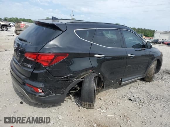 ✅ 2017 Hyundai Santa Fe Ultimate • VIN: 5NMZW4LA1HH046384 • Lot: 54149965. Listed on Copart with 124,093 mi. Free auction sales archive from the USA and detailed vehicle history report at DreamBid. Image 3.