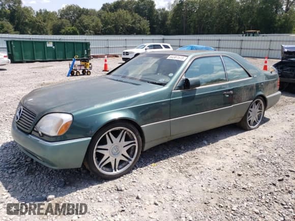 ✅ 1994 Mercedes-Benz 600 • VIN: WDBGA76E5RA155348 • Лот: 64387573. Опубликован ранее на Copart с пробегом 117 365 миль. Бесплатный доступ к архиву аукционных продаж из США и подробный отчёт об истории автомобиля на DreamBid. Изображение 1.