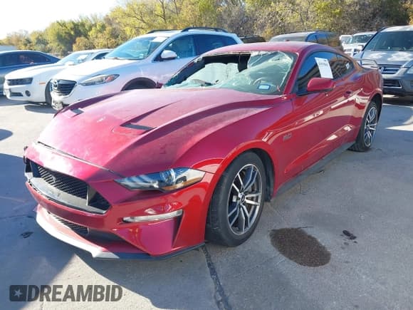 ✅ 2020 Ford Mustang GT Premium • VIN: 1FA6P8CF0L5185555 • Lot: 43915841. Listed on IAAI with Not provided. Free auction sales archive from the USA and detailed vehicle history report at DreamBid. Image 17.