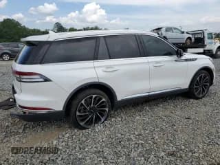 ✅ 2020 Lincoln Aviator Reserve • VIN: 5LM5J7XC3LGL27993 • Lot: 54279663. Listed on Copart with 54,877 mi. Free auction sales archive from the USA and detailed vehicle history report at DreamBid. Image 3.