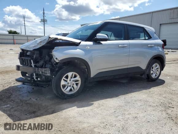2021 Hyundai Venue SE with VIN KMHRB8A33MU120894, listed as a Copart auction lot 81680705 with 18,969 mi miles and Salvage title. Bid and sale history available at DreamBid. Image 1.